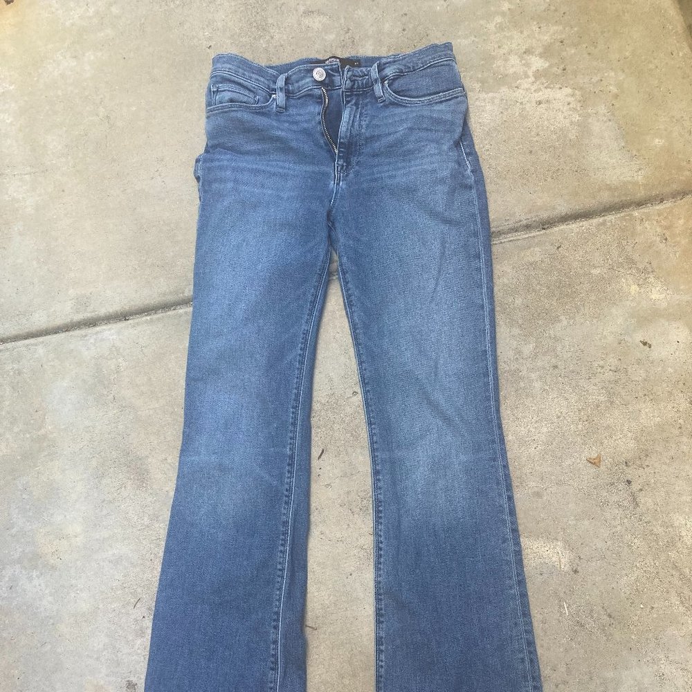 Hudson Flare Low-Rise Jeans